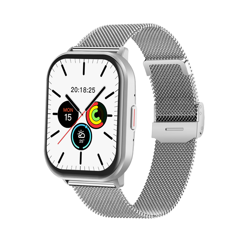 Philippe Palmer Smart Watch LP47 Silver Mesh