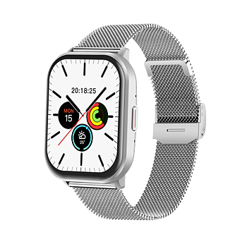 Philippe Palmer Smart Watch LP47 Silver Mesh