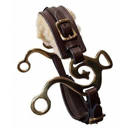 Hackamore Globus spansk brun messing