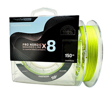 Armada Pro Nordic Braided line 8X Chartreuse 150m
