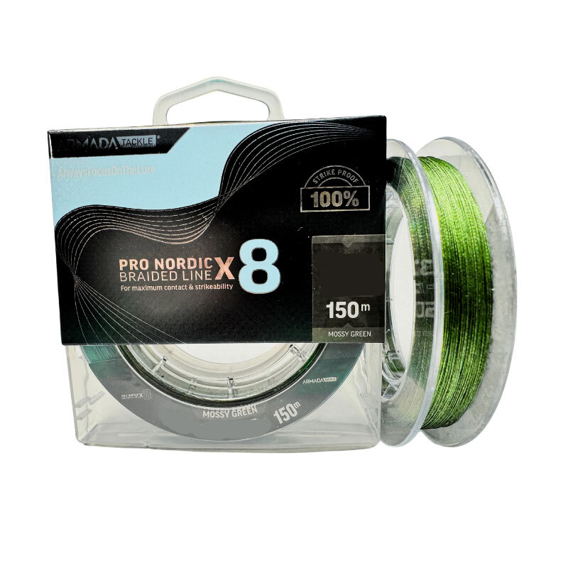 Armada Pro Nordic Braided line 8X Mossy Green 150m