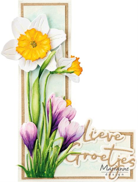 Marianne Design Die -Tiny's Crocus XL - 2