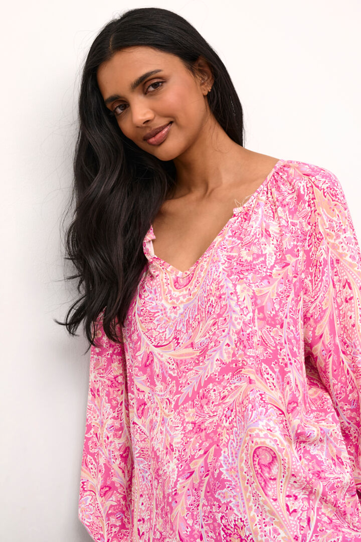 CRCASSIA BLUS - PINK SMALL PAISLEY - 5