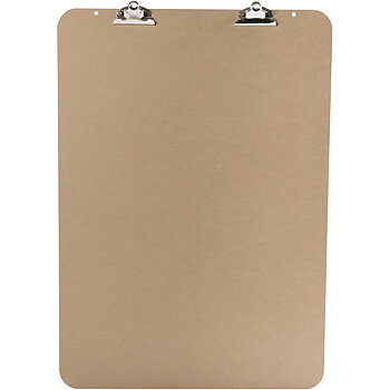 Clipboard/ritunderlag, silver
