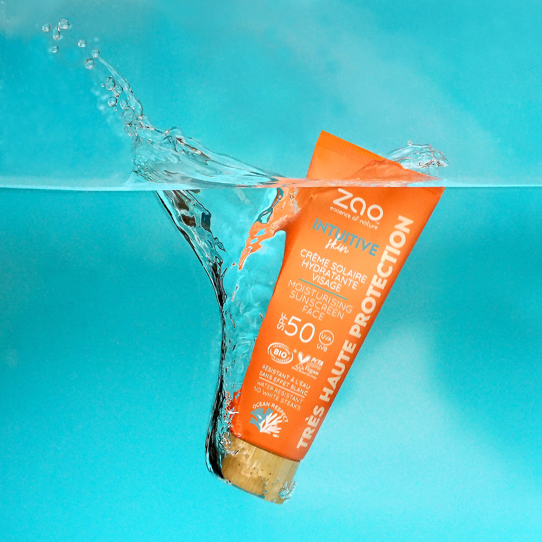 ZAO Moisturising Sunscreen Face SPF 50 - 50ml - 4