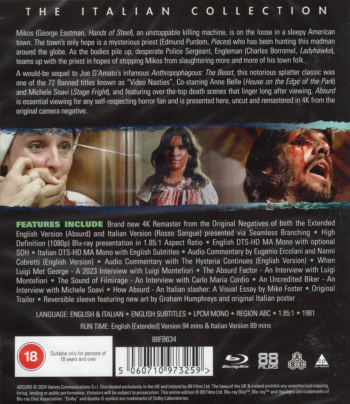 Absurd (ej svensk text) (Blu-ray) - 2