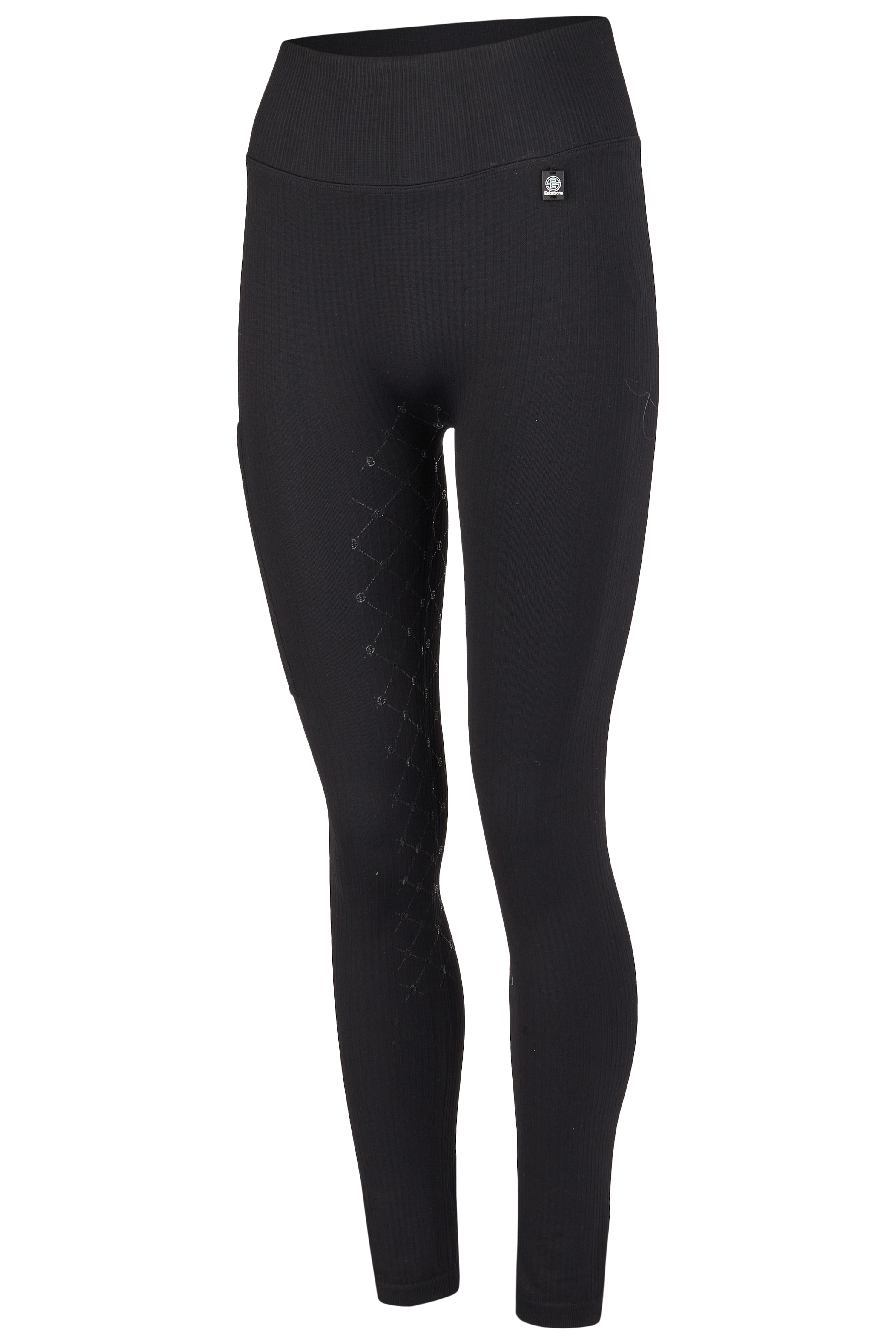 Eskadron Dynamic 24 S/S Seamless Ridtights - Svart (XS)