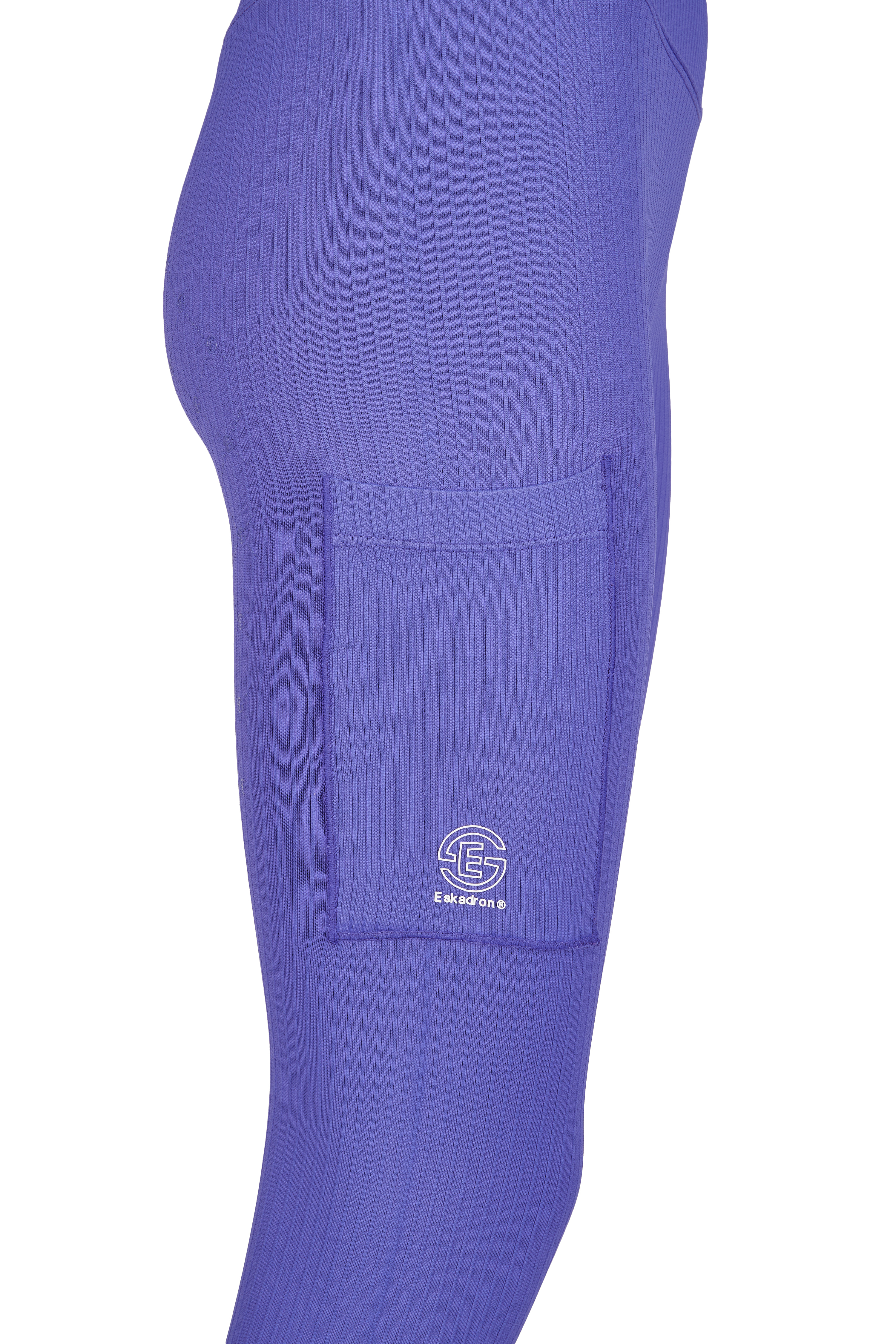 Eskadron Dynamic 24 S/S Seamless Riding Tights - Purple 