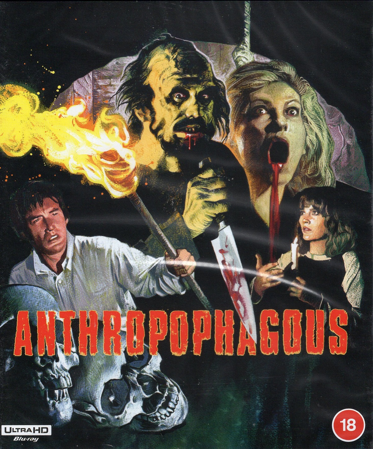 Anthropophagous (ej svensk text) (4K Ultra HD + Blu-ray)