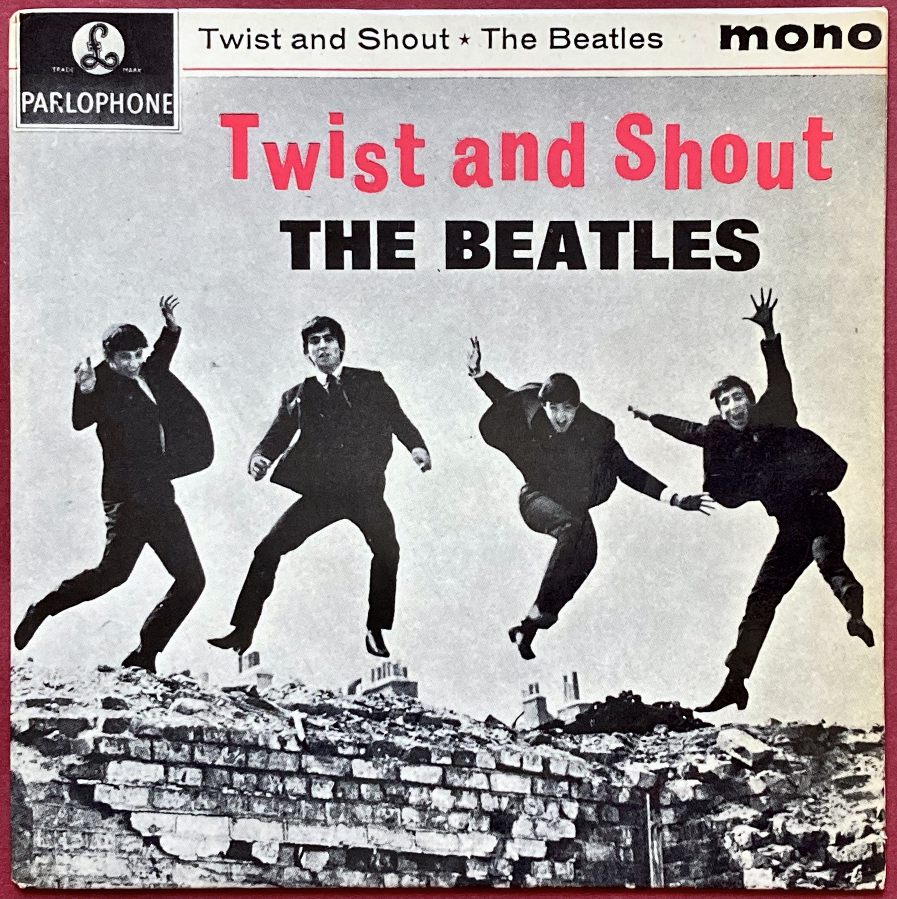 BEATLES - Twist and shout +3 Swe EP 1963