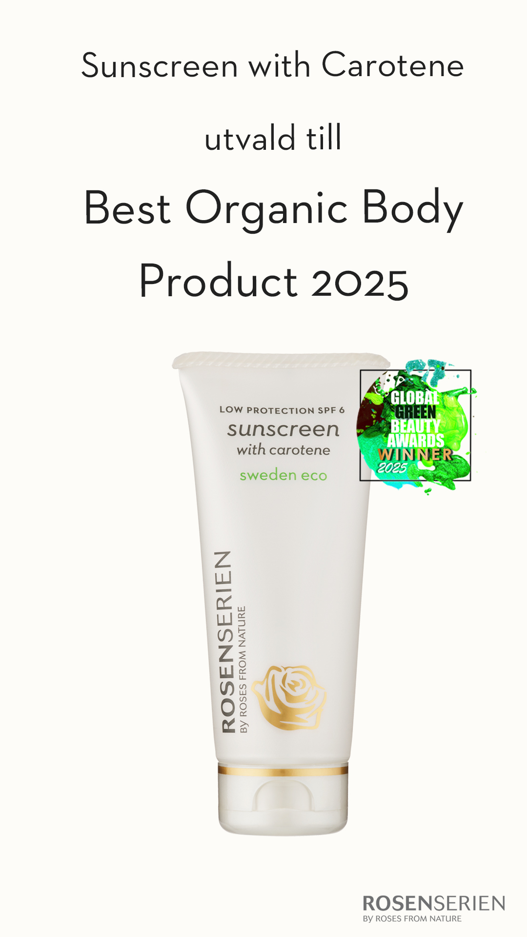 Rosenserien Sunscreen with Carotene 100ml