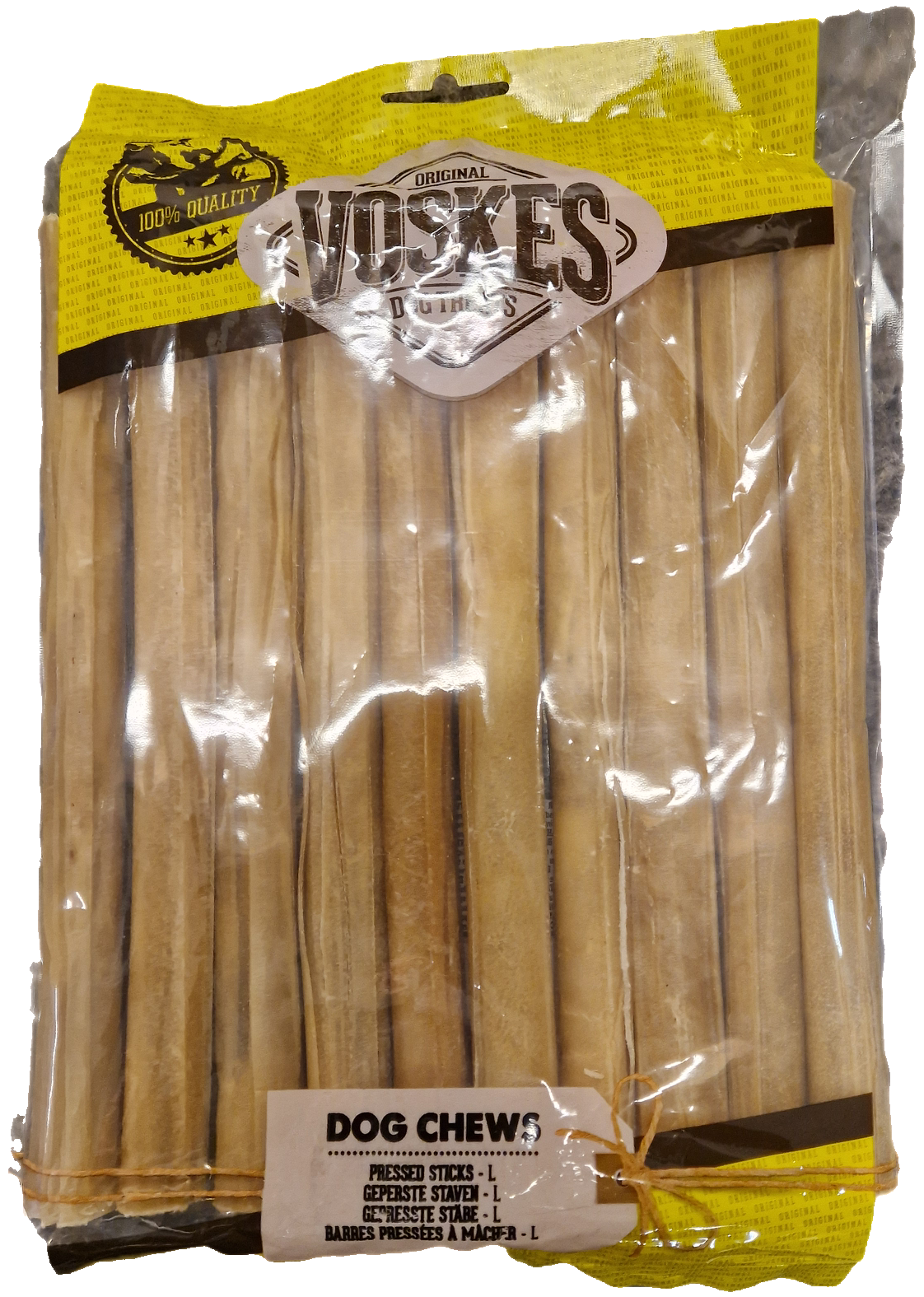 Pressticka natur 25x2,5cm, 10-pack