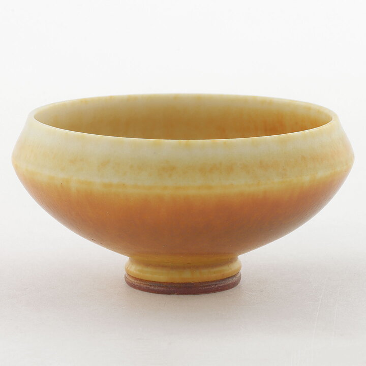 ベルント・フリーベリ 一点もの！イエローブラウンのボウル Bowl（4,5cm)  1963年