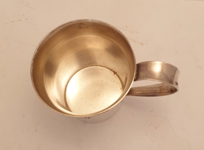 Barnmugg Nils Holgersson GAB nysilver - 2