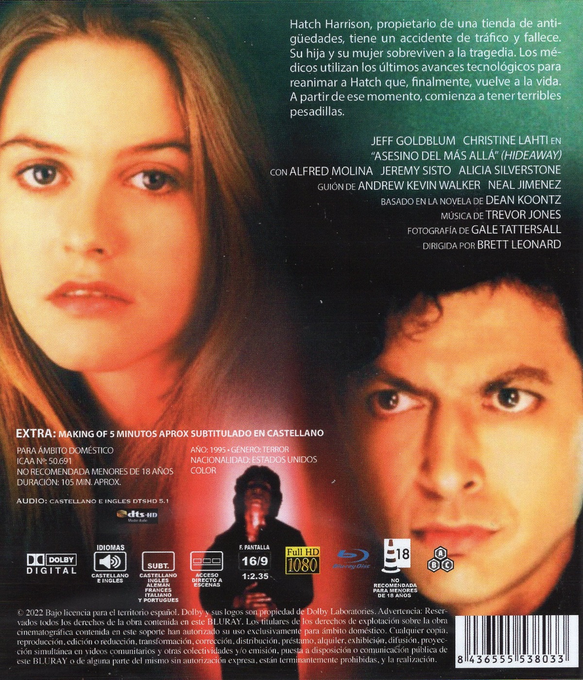 Hideaway (ej svensk text) (Blu-ray) - 2