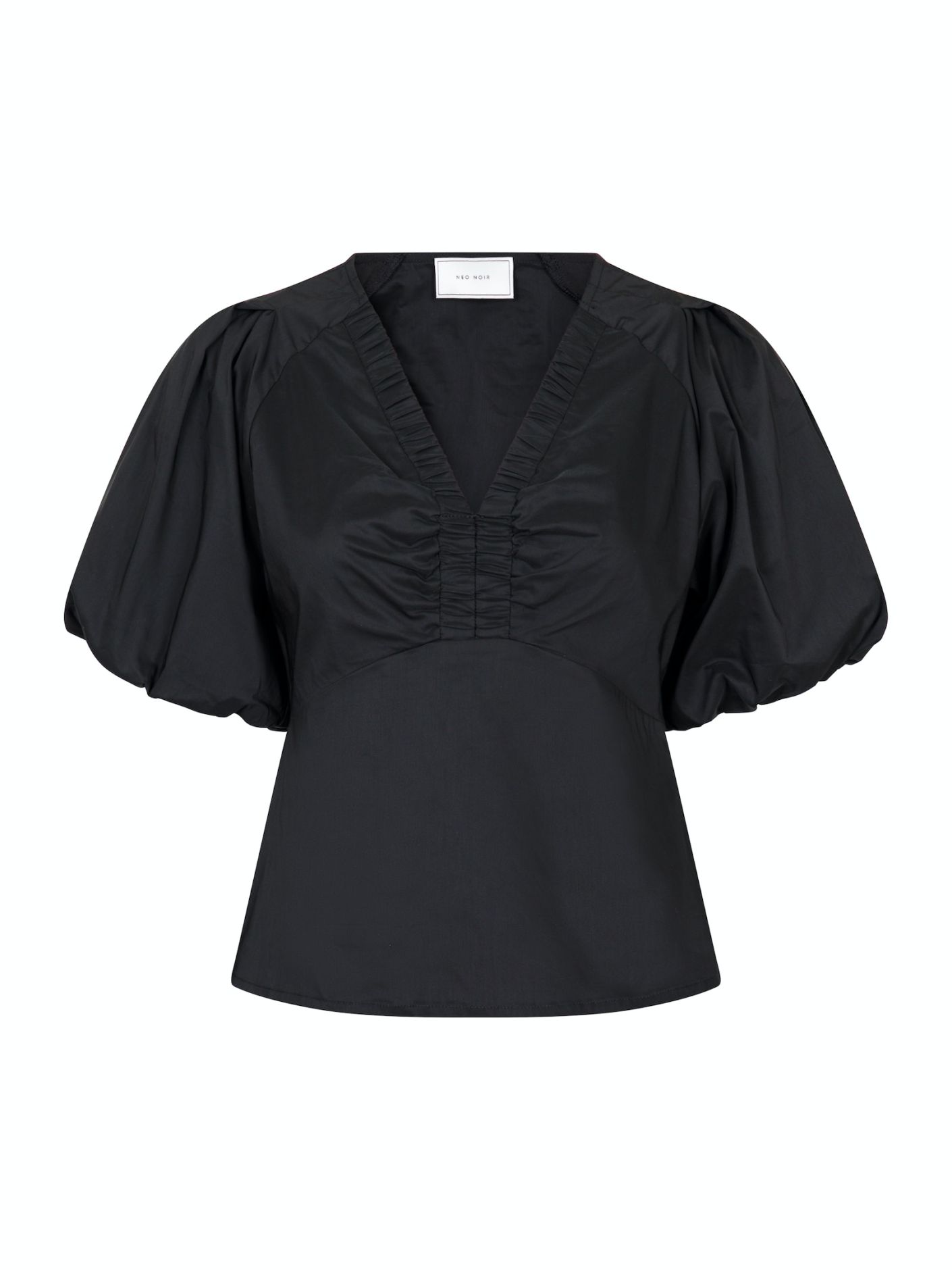 Irina Poplin Blouse Black