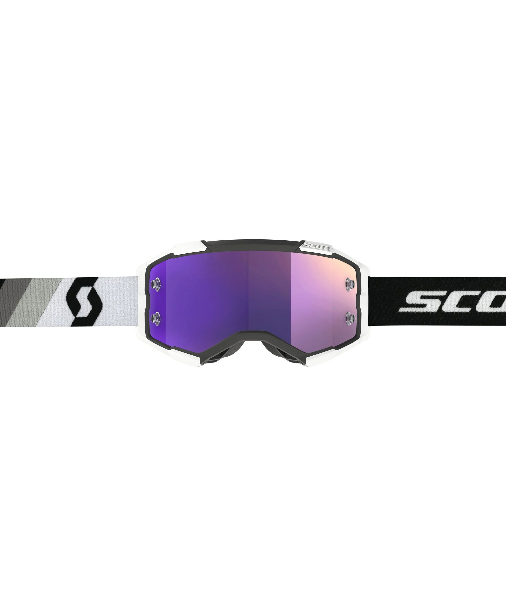 Scott Fury Crossglasögon Svart/Vit - 2