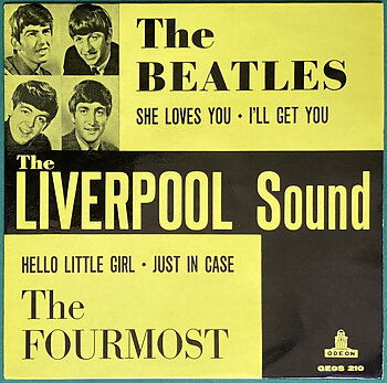BEATLES - Liverpool sound Swe EP 1963