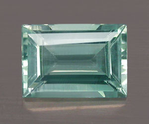 Impresionante piedra preciosa de aguamarina natural de 0,54 ct.