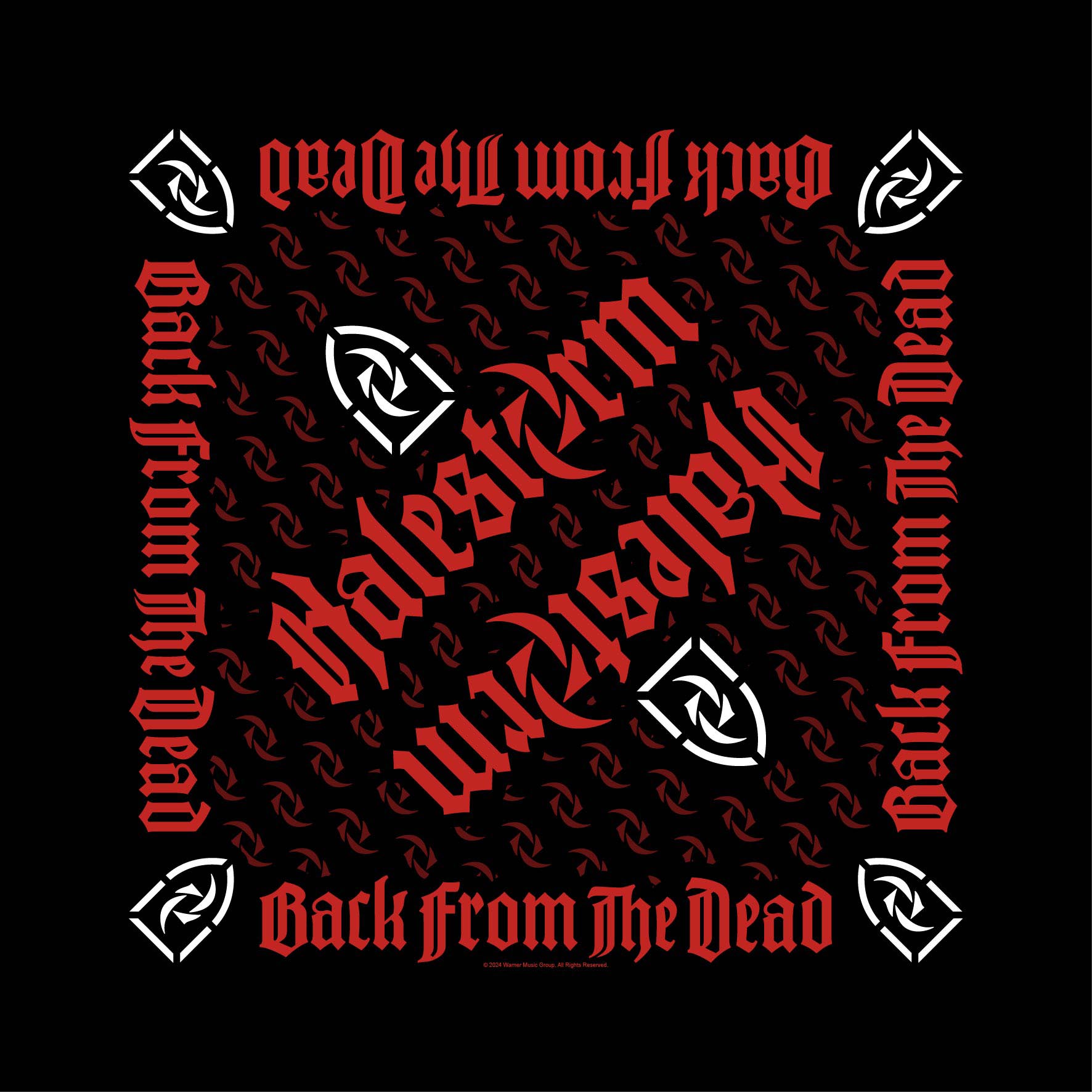 Halestorm Unisex Bandana: Back From The Dead