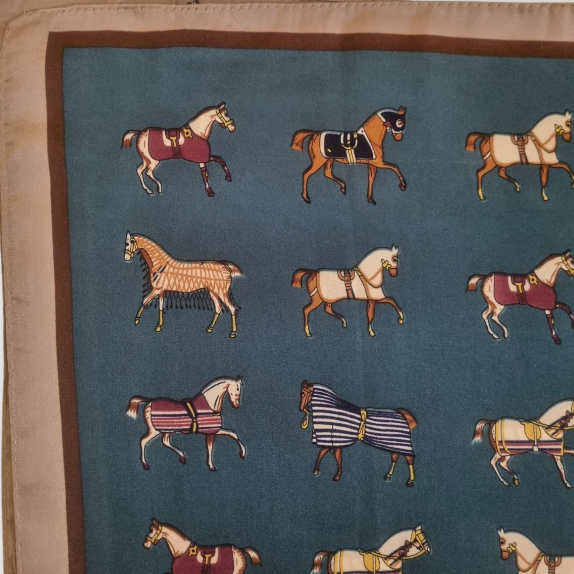 Small soft horse scarf - 8