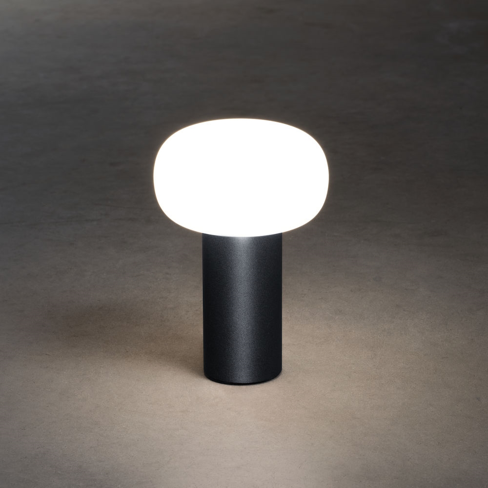 Antibes Laddbar Bordslampa svart USB Ute/Inne - Konstsmide