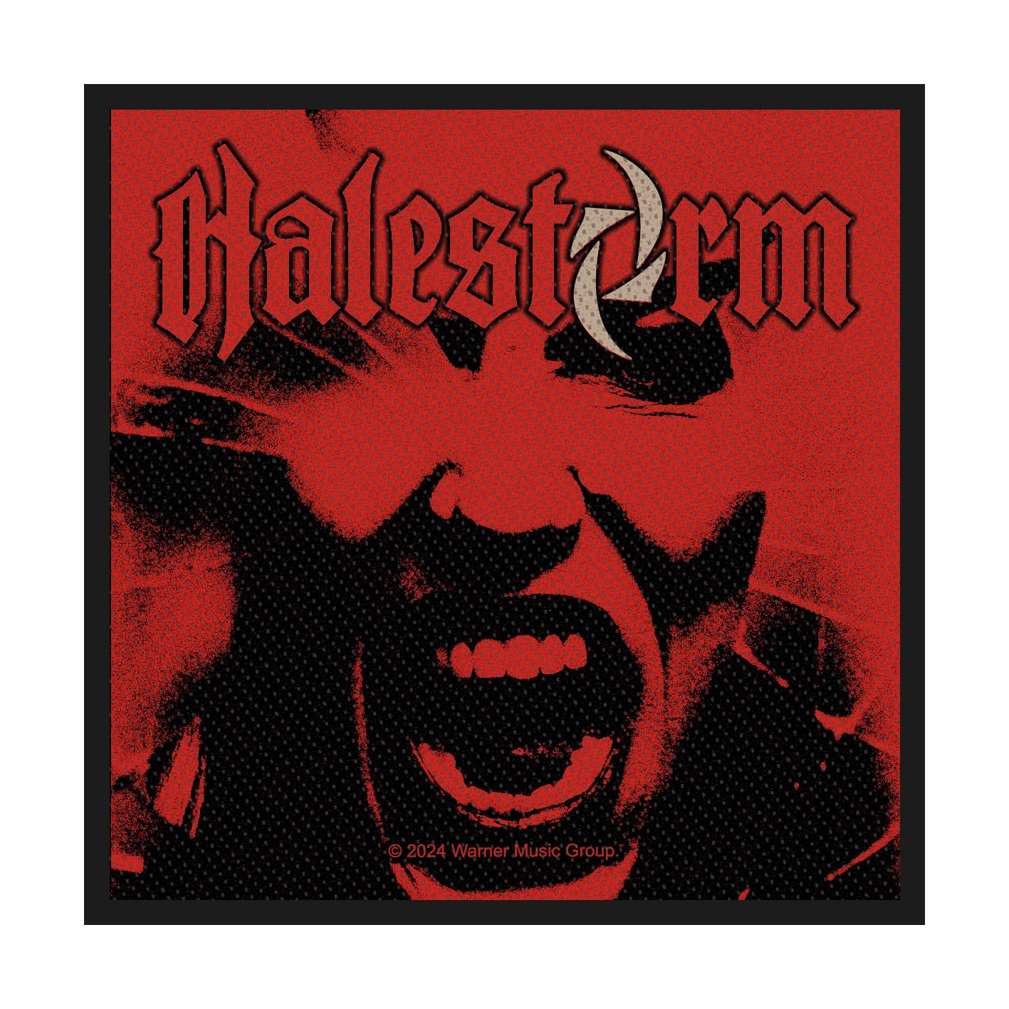HALESTORM STANDARD WOVEN PATCH - BACK FROM THE DEAD