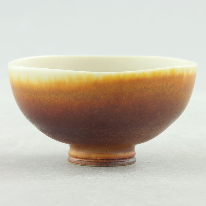 ベルント・フリーベリ  一点もの  茶色のボウル  Bowl  (4cm)  1969年