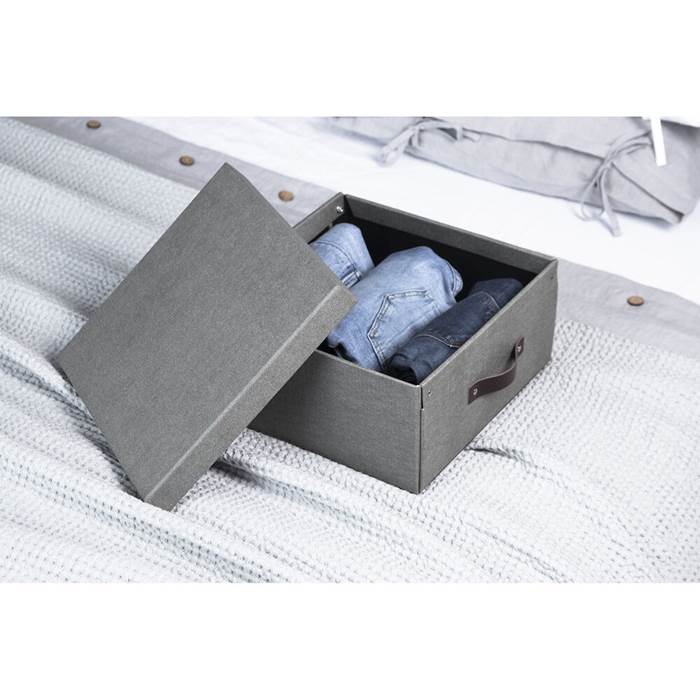 Box Bigso Levi canvas grå - 9