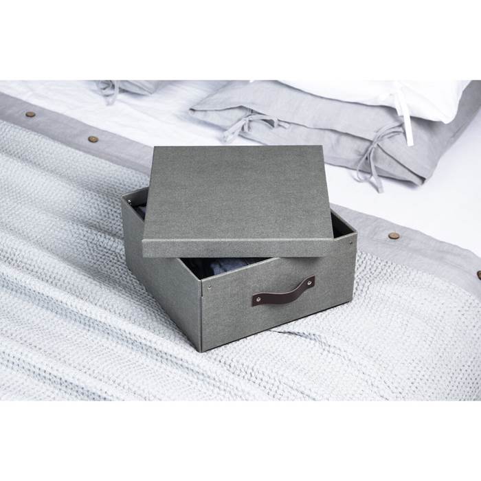 Box Bigso Levi canvas grå - 10