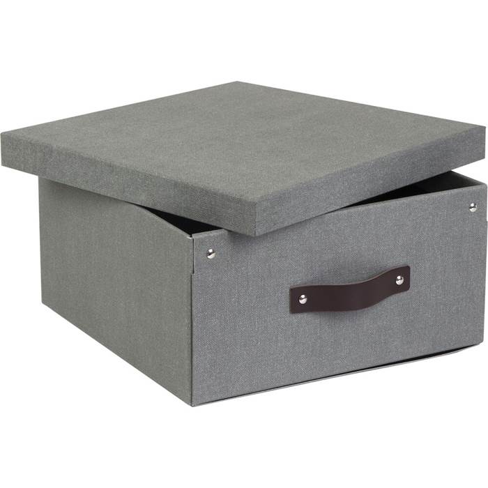 Box Bigso Levi canvas grå - 2