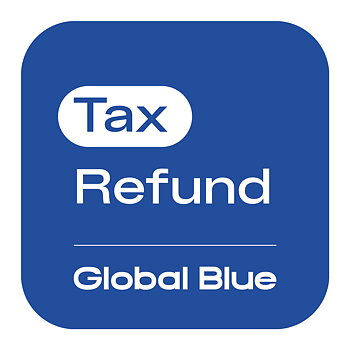 Tax Refund sticker 100x100mm