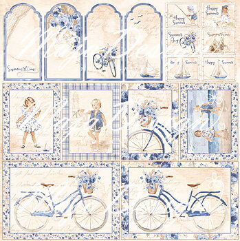 MD Summertime 858 -by the sea, Die cuts 