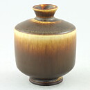 Berndt Friberg (1975) Unique Brown Haresfur Vase 8 cm