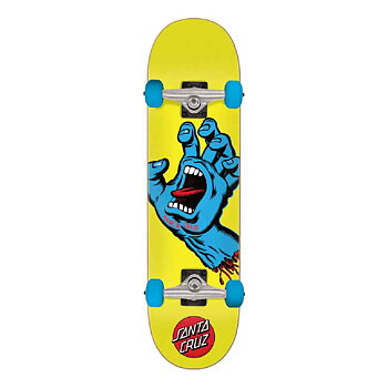 Santa Cruz - Screaming Hand Mini Yelow Complete 7.75"