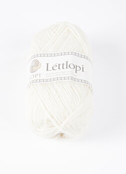 0051 White Lettlopi