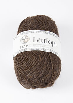 0867 Chocolate heather Lettlopi
