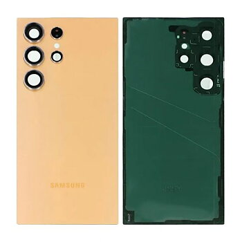 Samsung Galaxy S24 Ultra Baksida med tejp - Orange