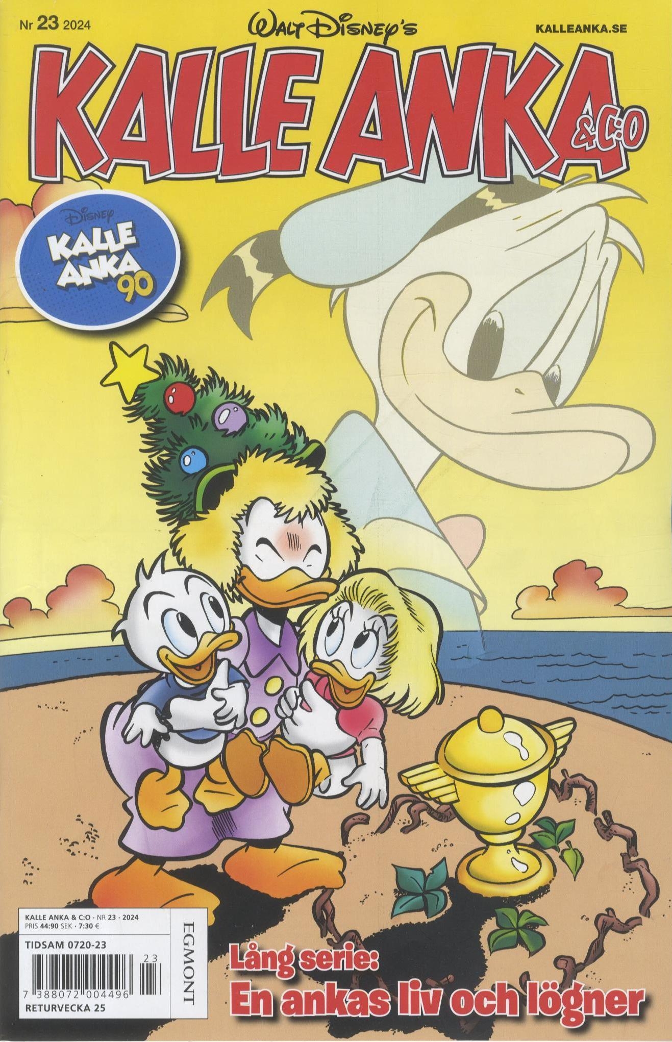 Kalle Anka & CO nr 23 2024, En ankas liv och lögner!