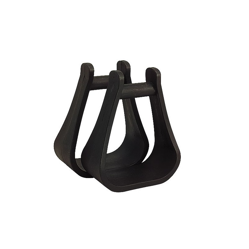 WESTRIDE Composite Westernstigbyglar - Svart