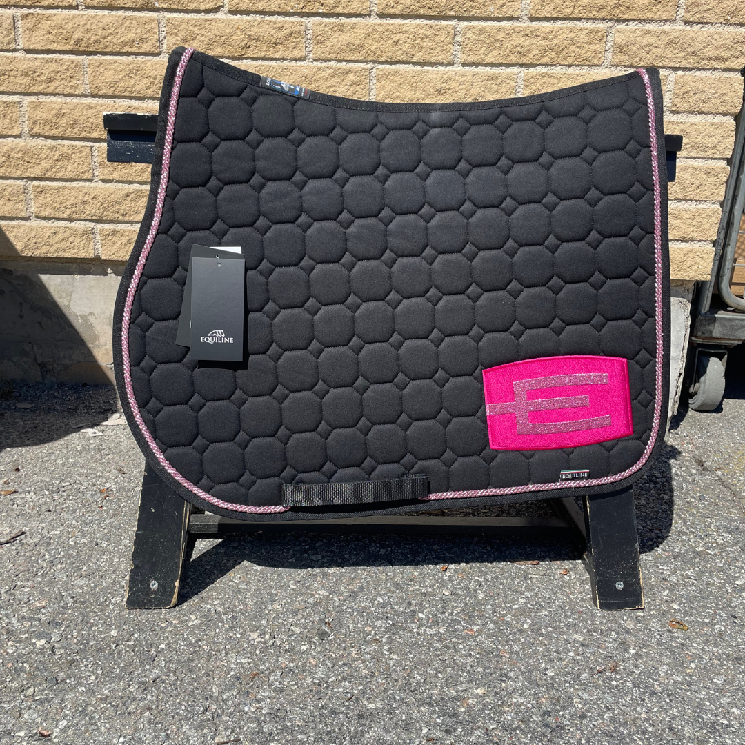 EQUILINE HOPPSCHABRAK MED E-LOGGA NAVY/PINK/GLITTERPINK - 3
