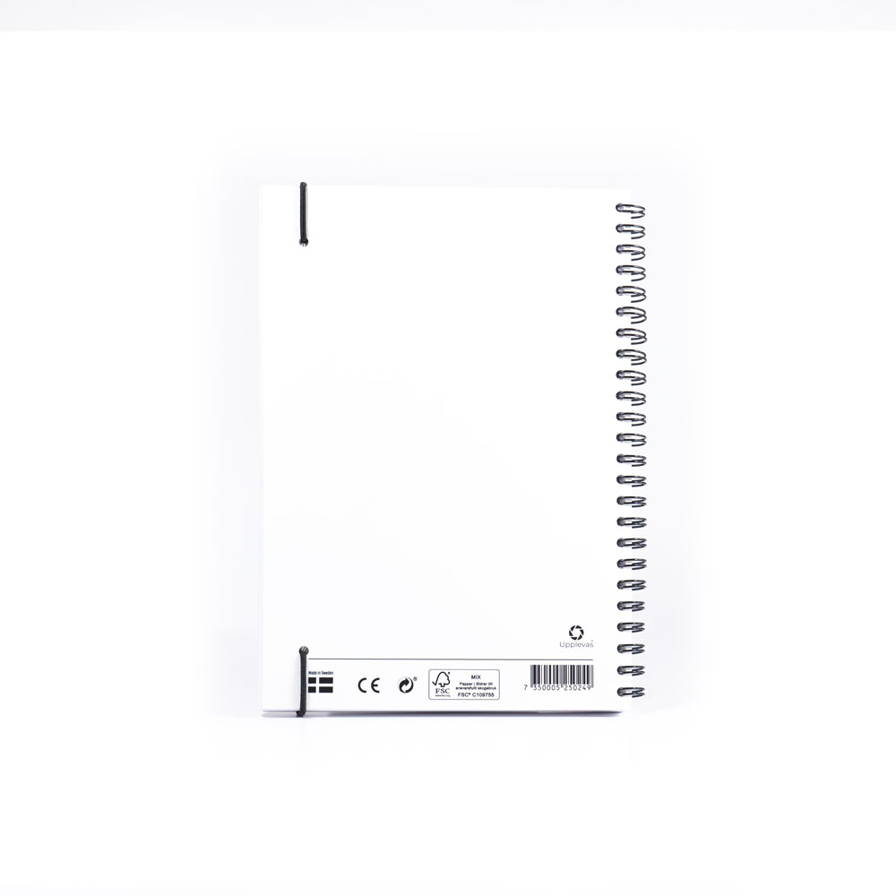 ANTECKNINGSBOK A5 - WHITE EDITION - UPPLEVAS - 10