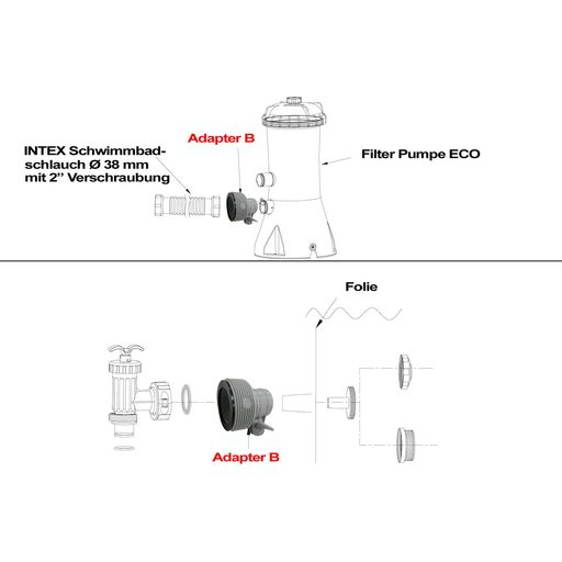 Intex B-Adapter 2-pack - 2