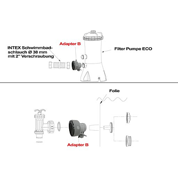 Intex B-Adapter 2-pack