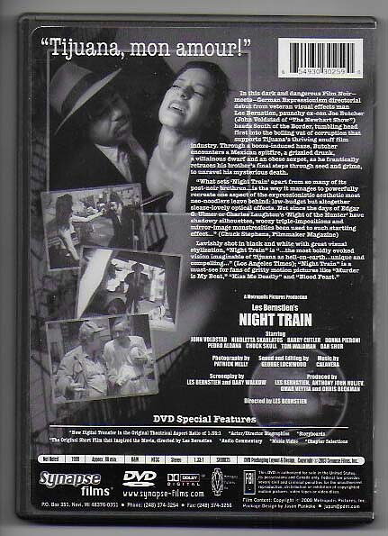 Night Train Special Edition DVD