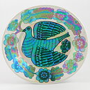 Birger Kaipiainen (Arabia 1970s) Brilliant Bird Plate <with Box>