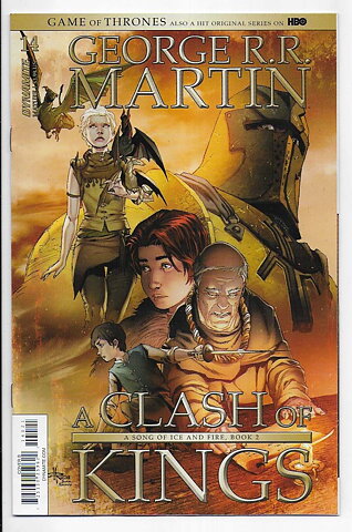George R.R. Martin's A Clash of Kings # 14 Cover B NM