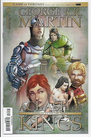 George R.R. Martin's A Clash of Kings # 16 Cover B NM