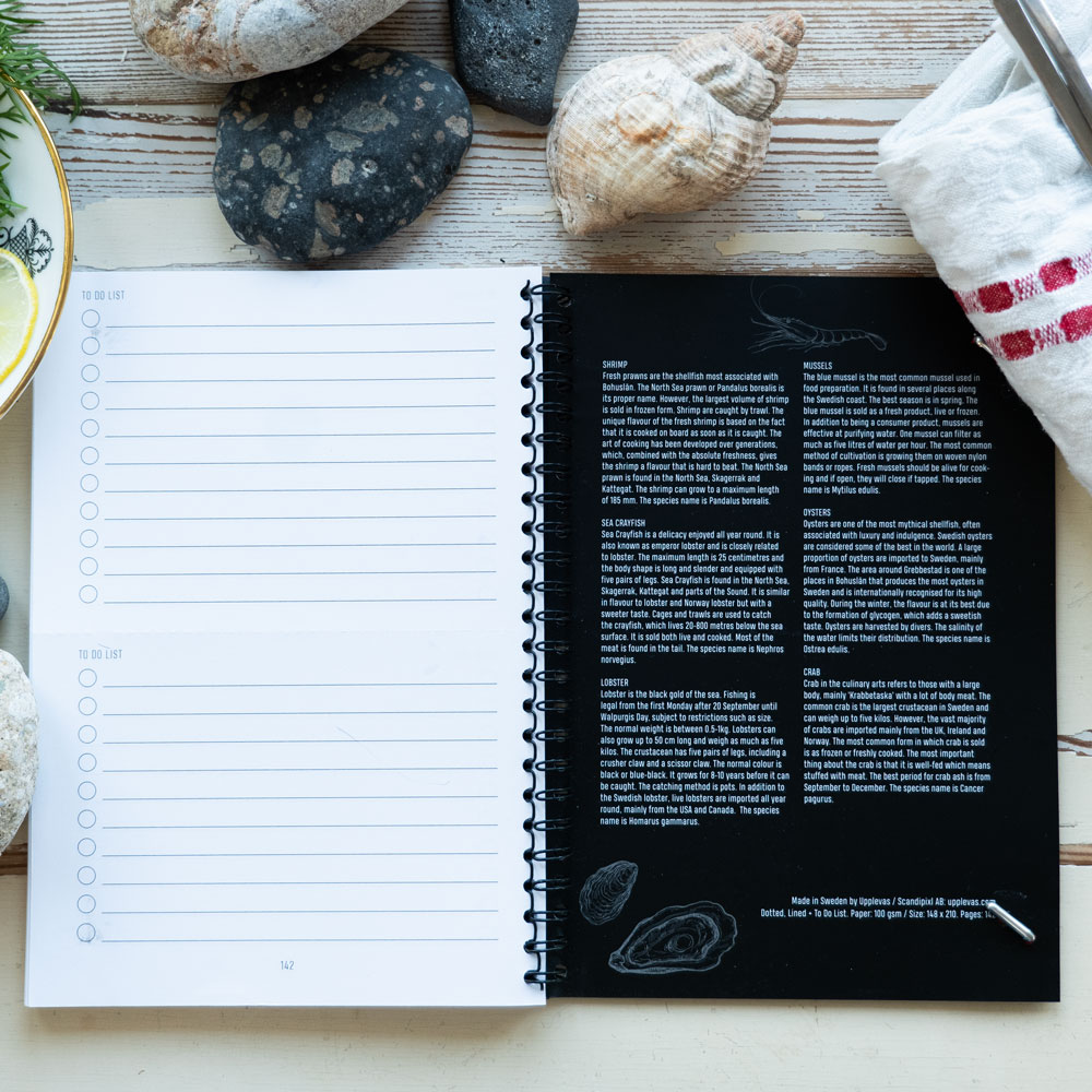 NOTEBOOK A5 – SHELLFISHPARADISE - UPPLEVAS - 14