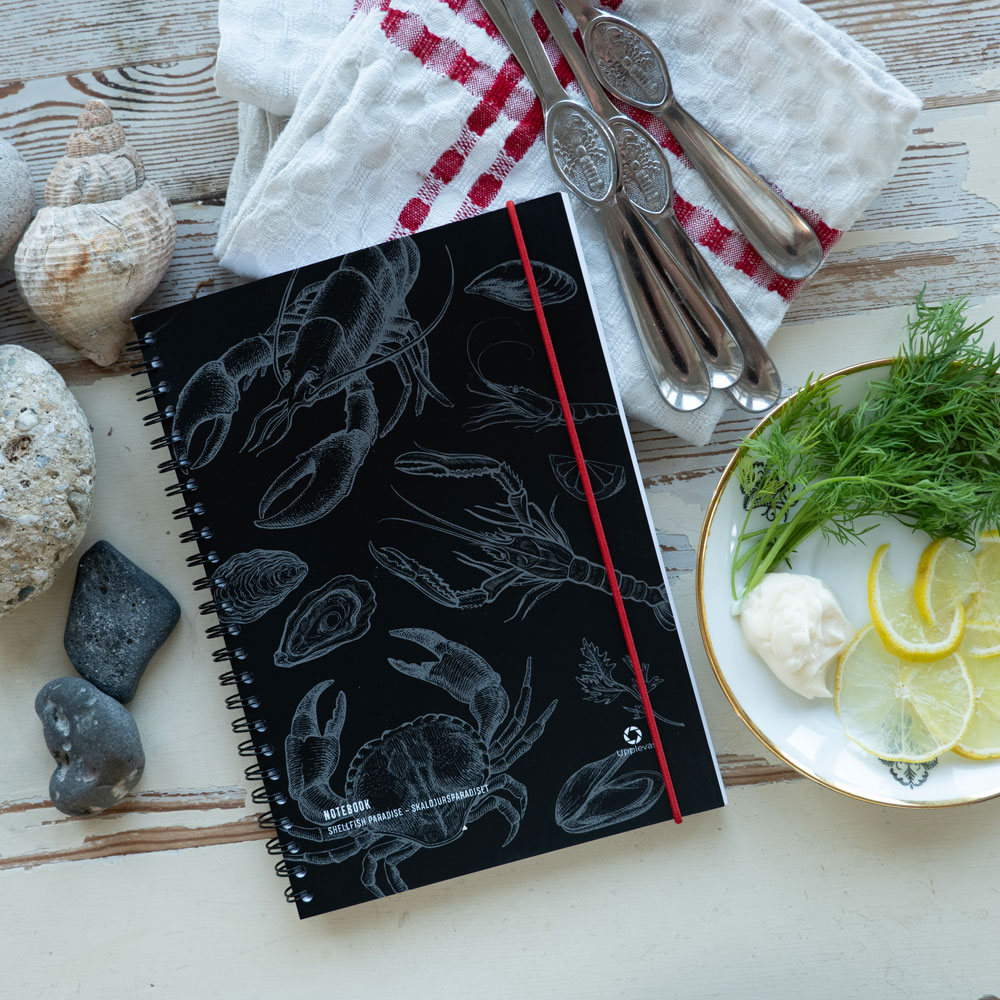 NOTEBOOK A5 – SHELLFISHPARADISE - UPPLEVAS